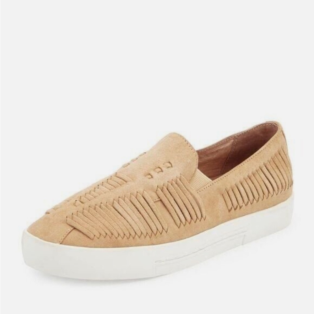Joie Huxley Fisherman Suede Slip-on Sneakers. Size 8.5